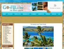Tablet Screenshot of go-fiji.com